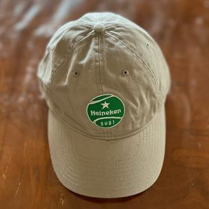 NEW US Open Cap | Heineken 2021 | Baseball Cap | Grey